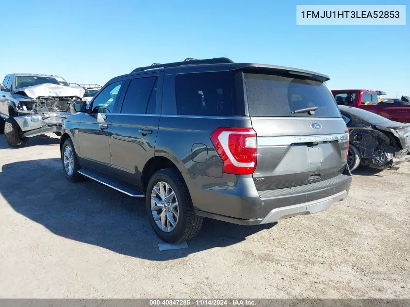 2020 Ford Expedition Xlt VIN: 1FMJU1HT3LEA52853 Lot: 40847285