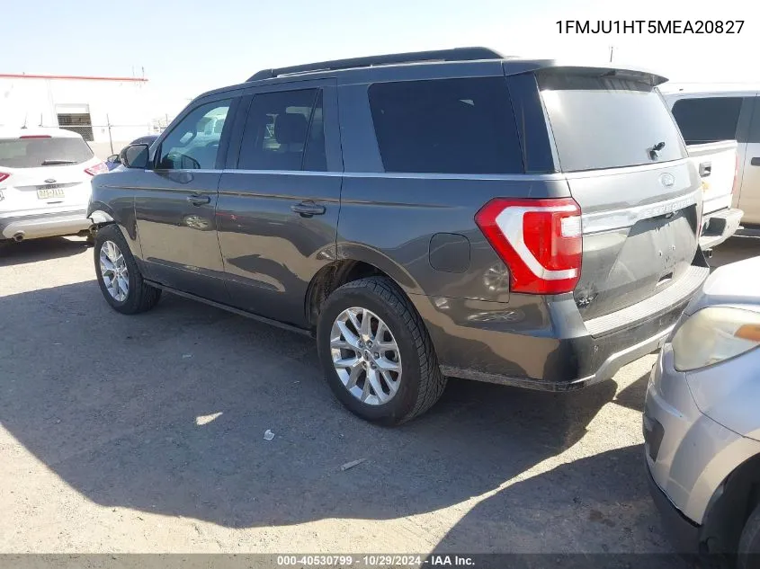 2021 Ford Expedition Xlt VIN: 1FMJU1HT5MEA20827 Lot: 40530799