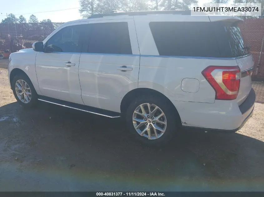 2021 Ford Expedition Xlt VIN: 1FMJU1HT3MEA33074 Lot: 40831377