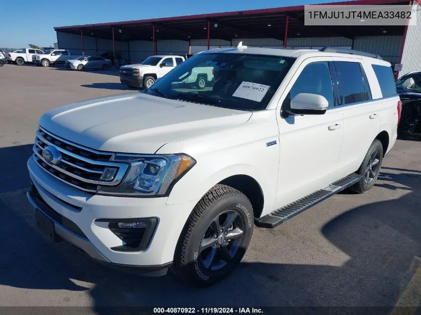 2021 Ford Expedition Xlt VIN: 1FMJU1JT4MEA33482 Lot: 40870922