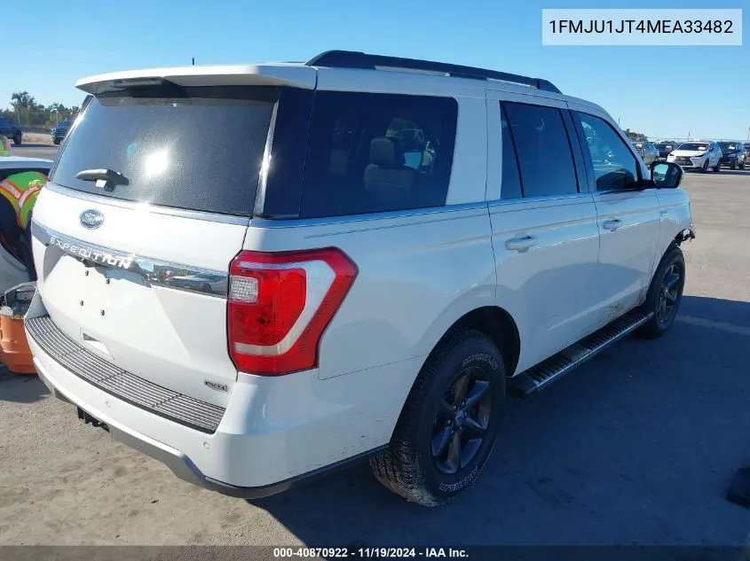 2021 Ford Expedition Xlt VIN: 1FMJU1JT4MEA33482 Lot: 40870922