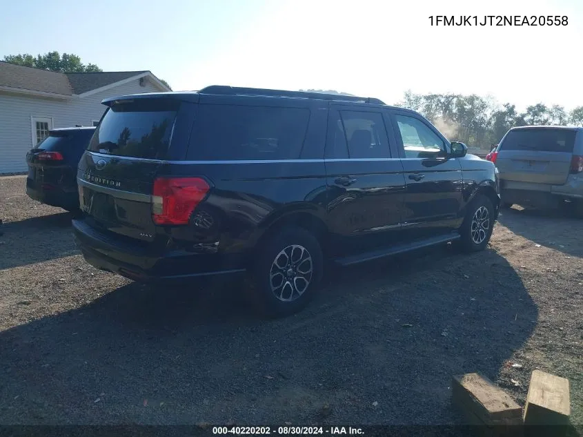 1FMJK1JT2NEA20558 2022 Ford Expedition Xlt Max