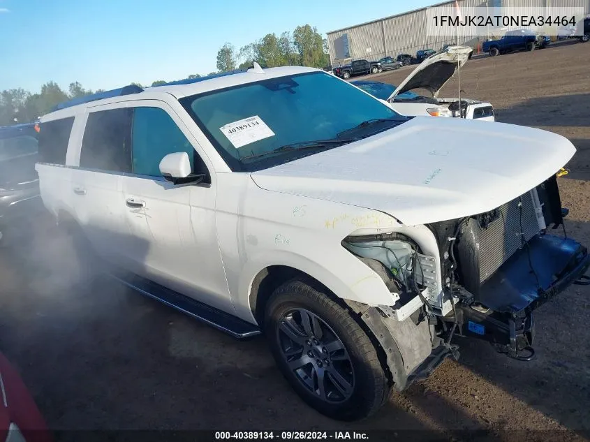 2022 Ford Expedition Max Limited VIN: 1FMJK2AT0NEA34464 Lot: 40389134