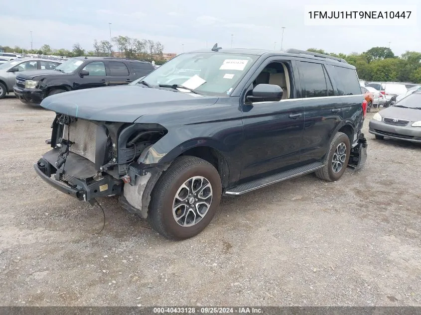 2022 Ford Expedition Xlt VIN: 1FMJU1HT9NEA10447 Lot: 40433128