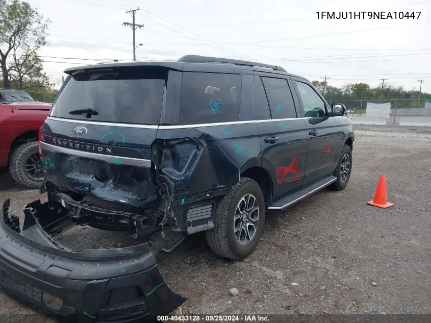 2022 Ford Expedition Xlt VIN: 1FMJU1HT9NEA10447 Lot: 40433128