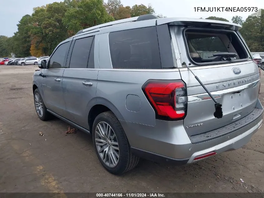 2022 Ford Expedition Limited VIN: 1FMJU1KT4NEA05973 Lot: 40744166