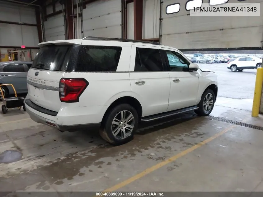 2022 Ford Expedition Limited VIN: 1FMJU2AT8NEA41348 Lot: 40889099