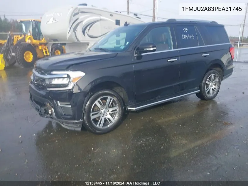 2023 Ford Expedition Limited VIN: 1FMJU2A83PEA31745 Lot: 12159445