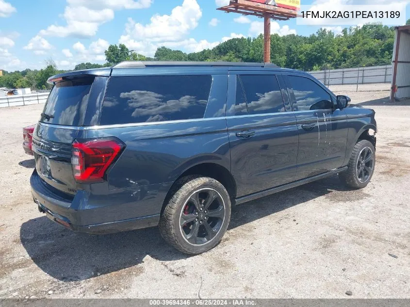 2023 Ford Expedition Limited Max VIN: 1FMJK2AG1PEA13189 Lot: 39694346