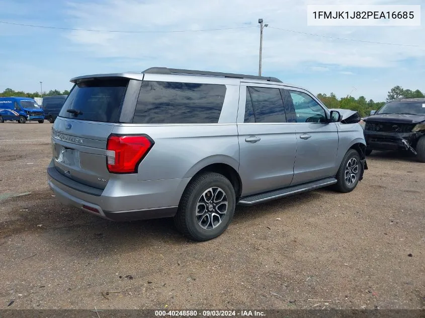 2023 Ford Expedition Xlt Max VIN: 1FMJK1J82PEA16685 Lot: 40248580