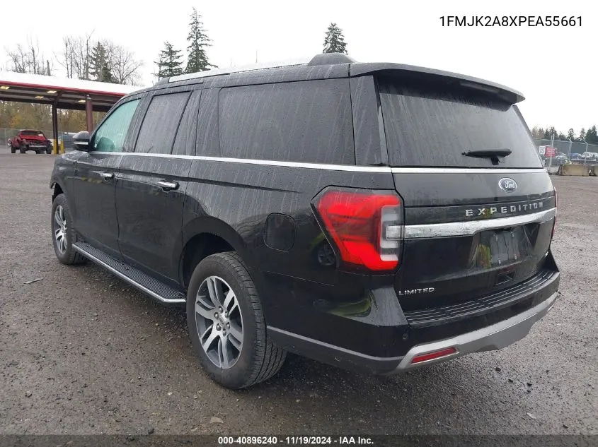 2023 Ford Expedition Limited Max VIN: 1FMJK2A8XPEA55661 Lot: 40896240