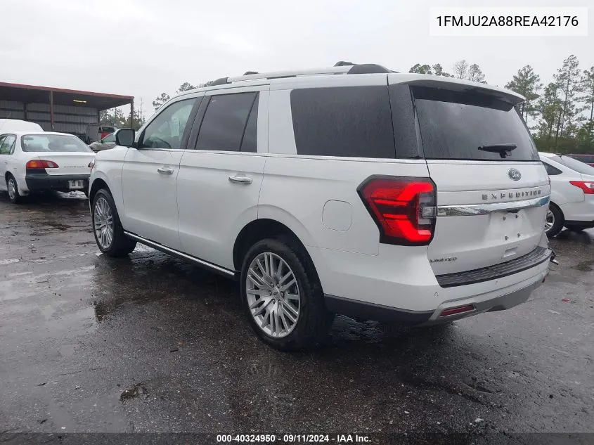 2024 Ford Expedition Limited VIN: 1FMJU2A88REA42176 Lot: 40324950