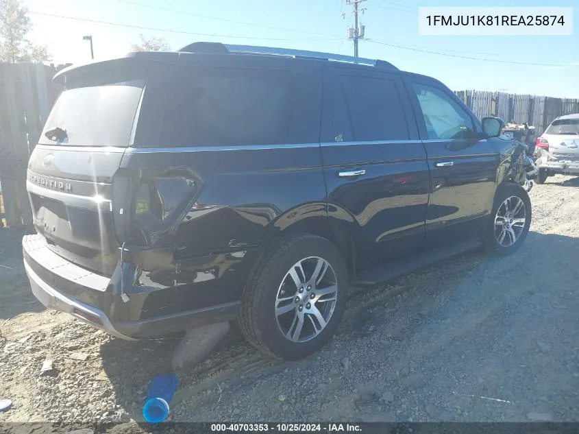 2024 Ford Expedition Limited VIN: 1FMJU1K81REA25874 Lot: 40703353