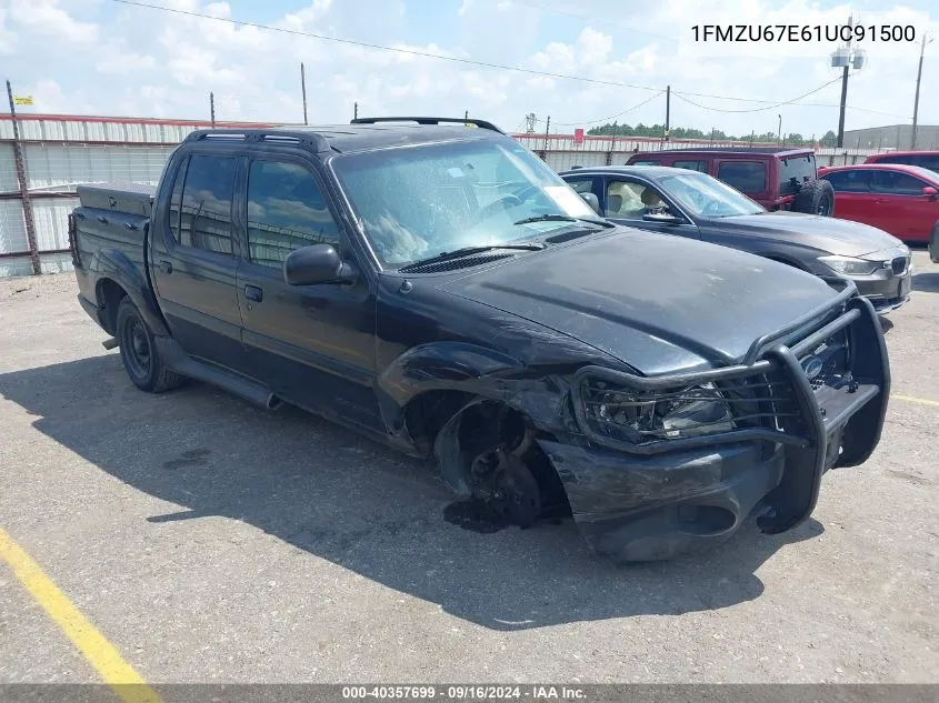 2001 Ford Explorer Sport Trac VIN: 1FMZU67E61UC91500 Lot: 40357699