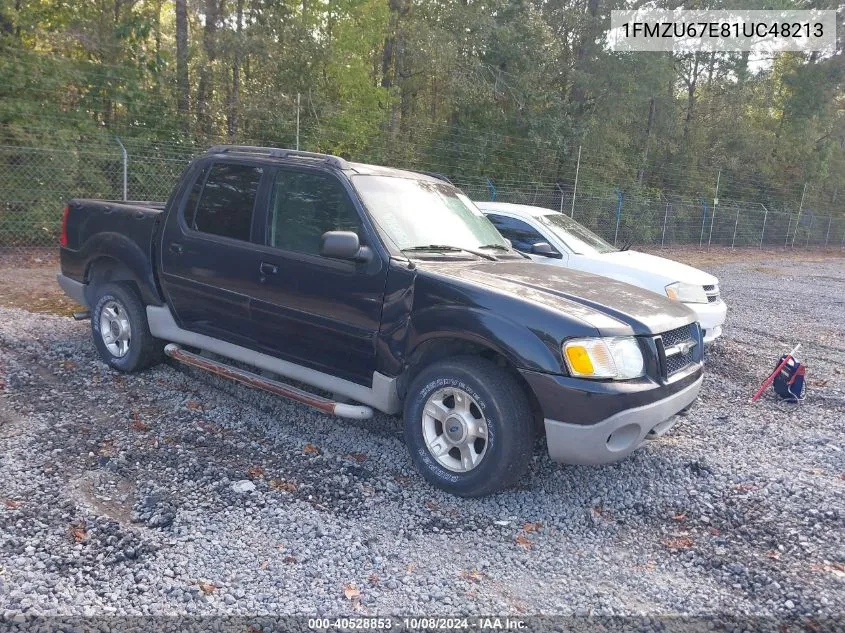 2001 Ford Explorer Sport Trac VIN: 1FMZU67E81UC48213 Lot: 40528853