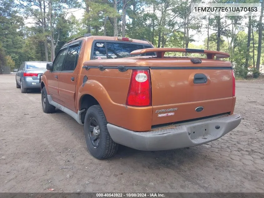 2001 Ford Explorer Sport Trac VIN: 1FMZU77E61UA70453 Lot: 40543922