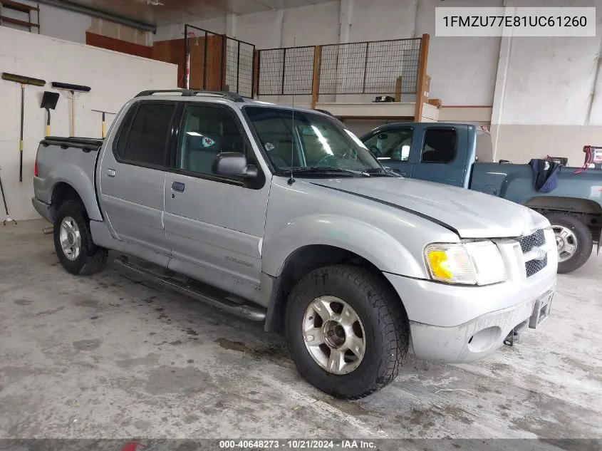 1FMZU77E81UC61260 2001 Ford Explorer Sport Trac