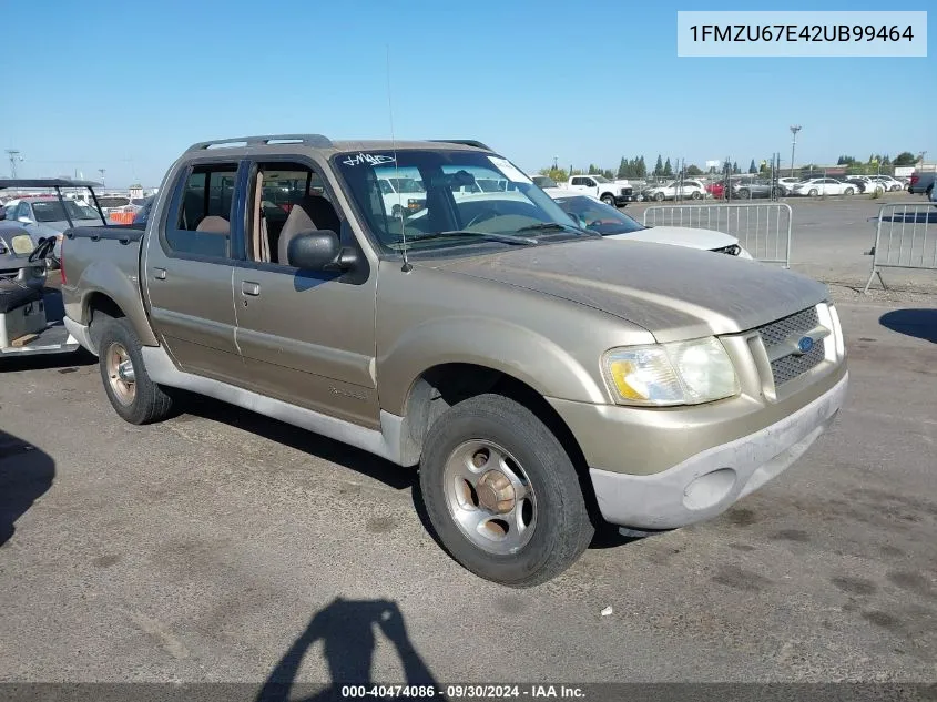 2002 Ford Explorer Sport Trac VIN: 1FMZU67E42UB99464 Lot: 40474086