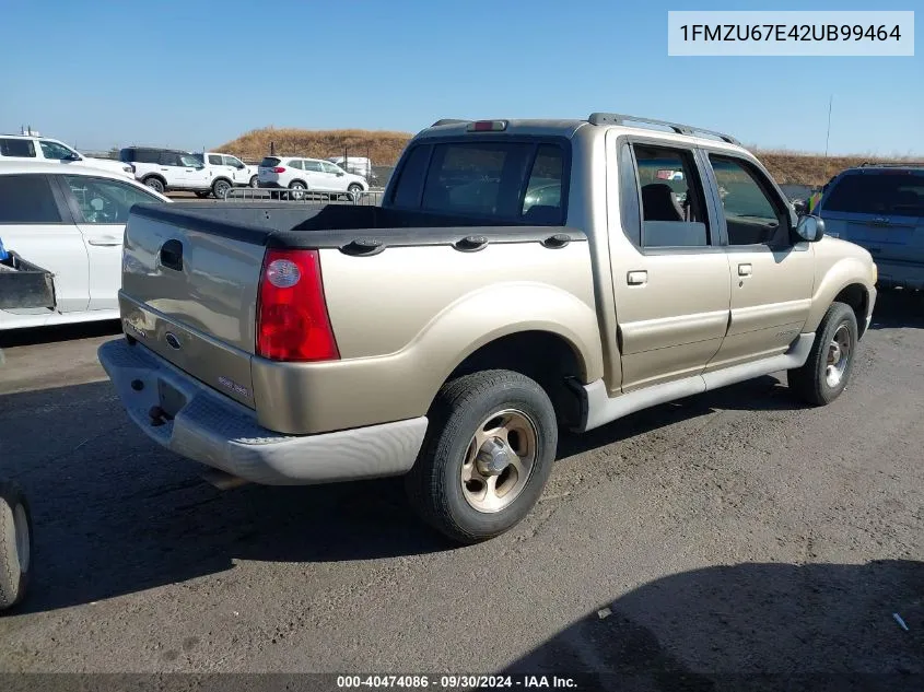 2002 Ford Explorer Sport Trac VIN: 1FMZU67E42UB99464 Lot: 40474086