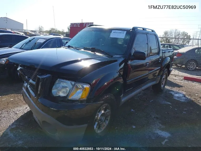 1FMZU77E82UC50969 2002 Ford Explorer Sport Trac Value