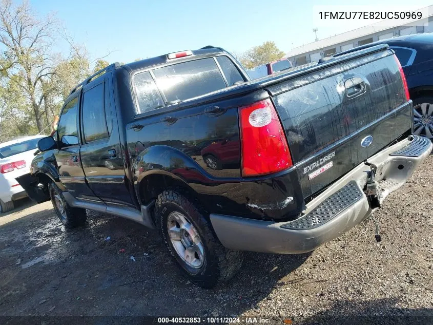 1FMZU77E82UC50969 2002 Ford Explorer Sport Trac Value