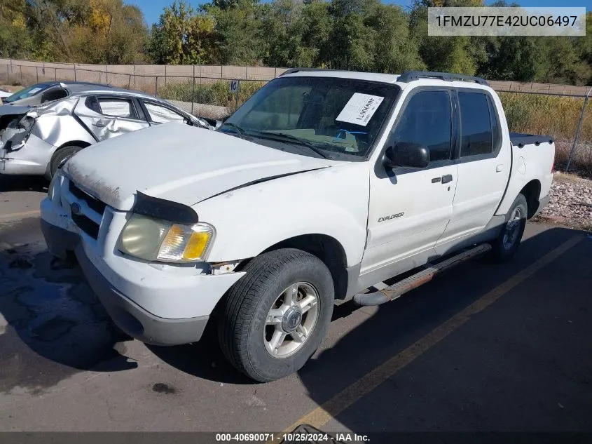 2002 Ford Explorer Sport Trac VIN: 1FMZU77E42UC06497 Lot: 40690071