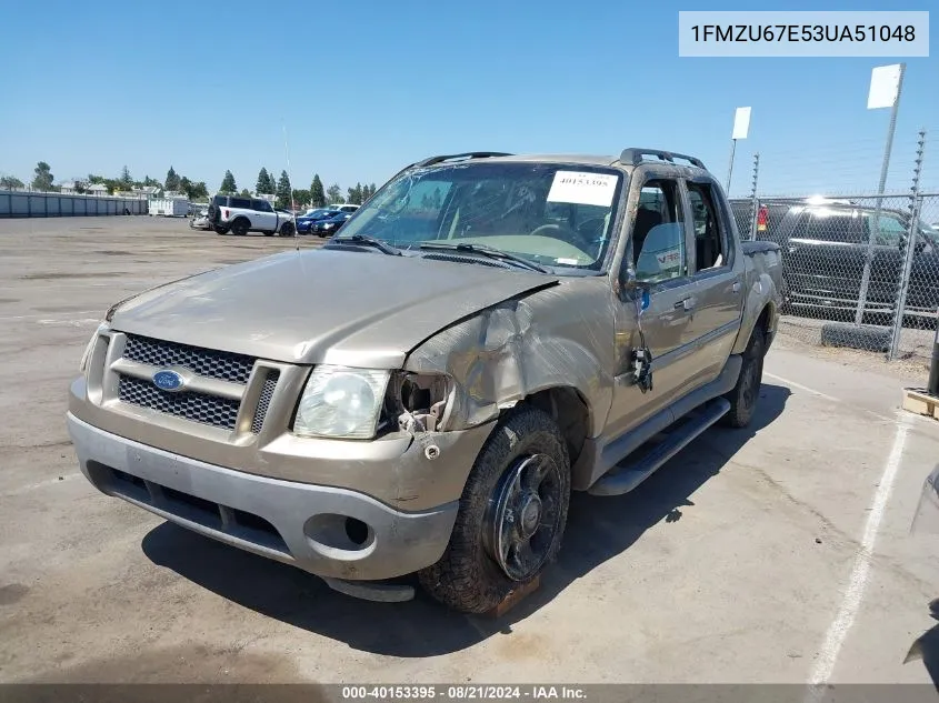 1FMZU67E53UA51048 2003 Ford Explorer Sport Trac