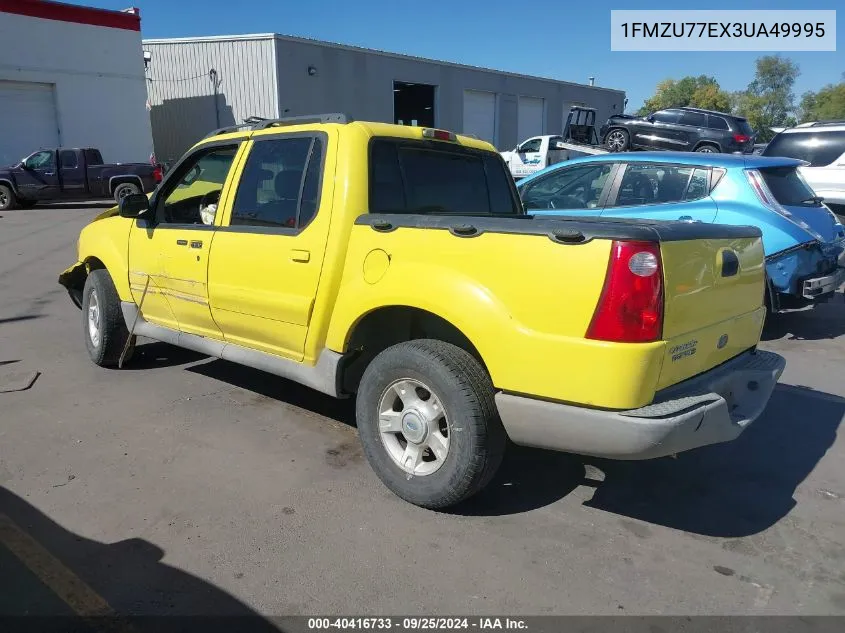 2003 Ford Explorer Sport Trac Xls/Xlt VIN: 1FMZU77EX3UA49995 Lot: 40416733