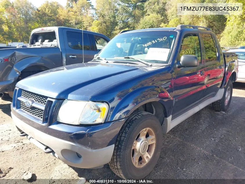 1FMZU77E83UC45367 2003 Ford Explorer Sport Trac Xls/Xlt