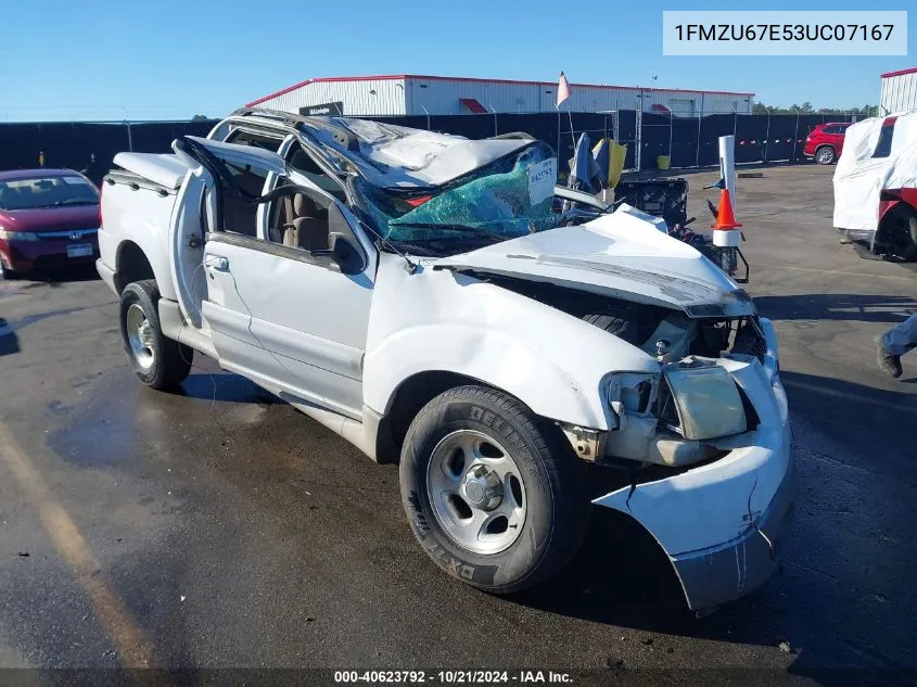 2003 Ford Explorer Sport Trac Xls/Xlt VIN: 1FMZU67E53UC07167 Lot: 40623792