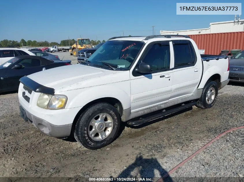 2003 Ford Explorer Sport Trac Xls/Xlt VIN: 1FMZU67E63UA37773 Lot: 40683563