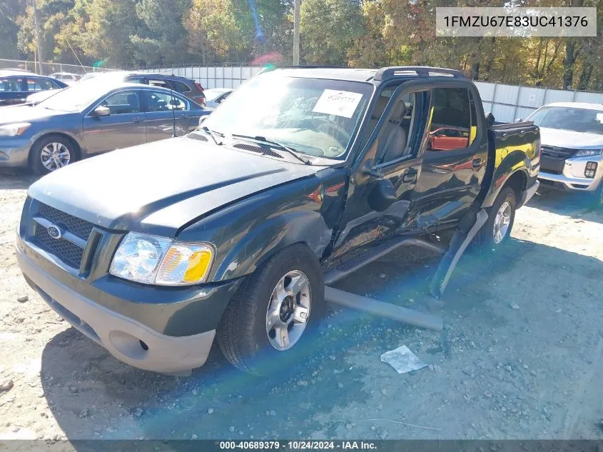 2003 Ford Explorer Sport Trac Xls/Xlt VIN: 1FMZU67E83UC41376 Lot: 40689379