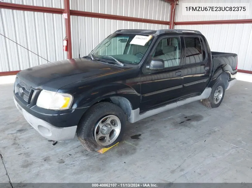 2003 Ford Explorer Sport Trac Xls/Xlt VIN: 1FMZU67E23UC82375 Lot: 40862107