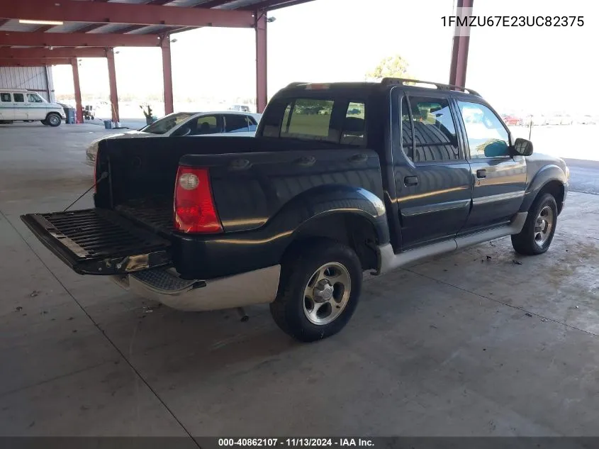 2003 Ford Explorer Sport Trac Xls/Xlt VIN: 1FMZU67E23UC82375 Lot: 40862107