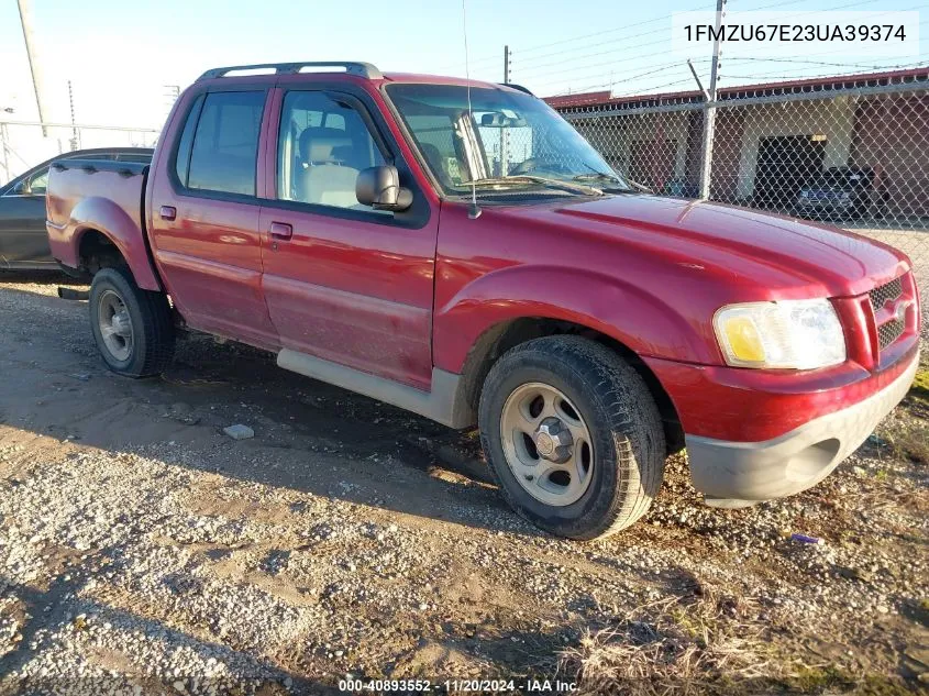 2003 Ford Explorer Sport Trac Xls/Xlt VIN: 1FMZU67E23UA39374 Lot: 40893552