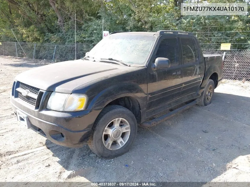 2004 Ford Explorer Sport Trac Adrenalin/Xls/Xlt VIN: 1FMZU77KX4UA10170 Lot: 40373837