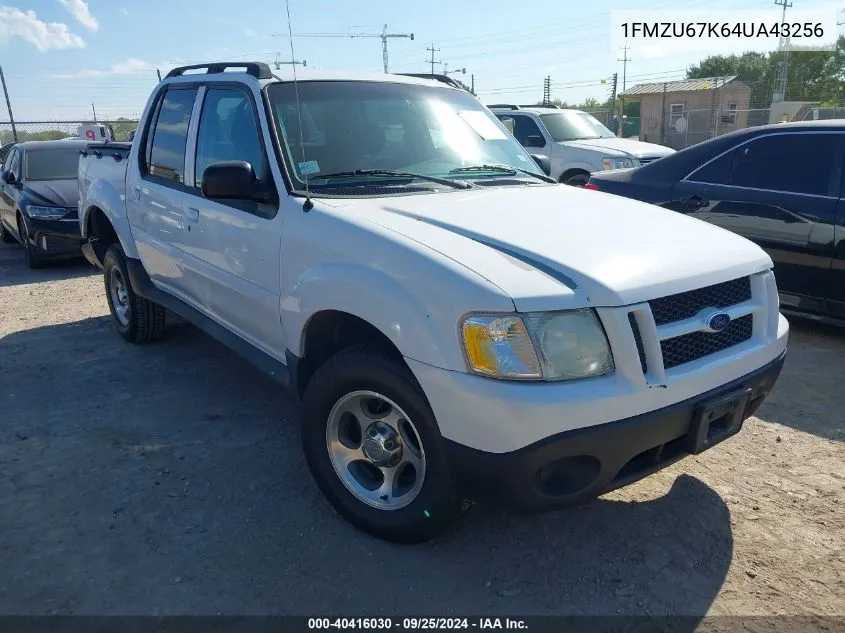 2004 Ford Explorer Sport Trac Adrenalin/Xls/Xlt VIN: 1FMZU67K64UA43256 Lot: 40416030