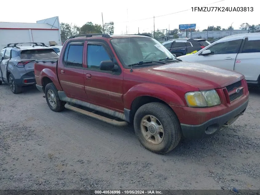 2004 Ford Explorer Sport Trac Adrenalin/Xls/Xlt VIN: 1FMZU77K24UA03813 Lot: 40536996