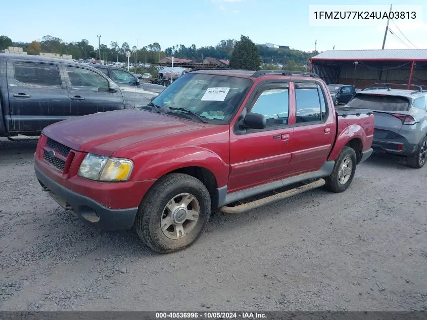 2004 Ford Explorer Sport Trac Adrenalin/Xls/Xlt VIN: 1FMZU77K24UA03813 Lot: 40536996