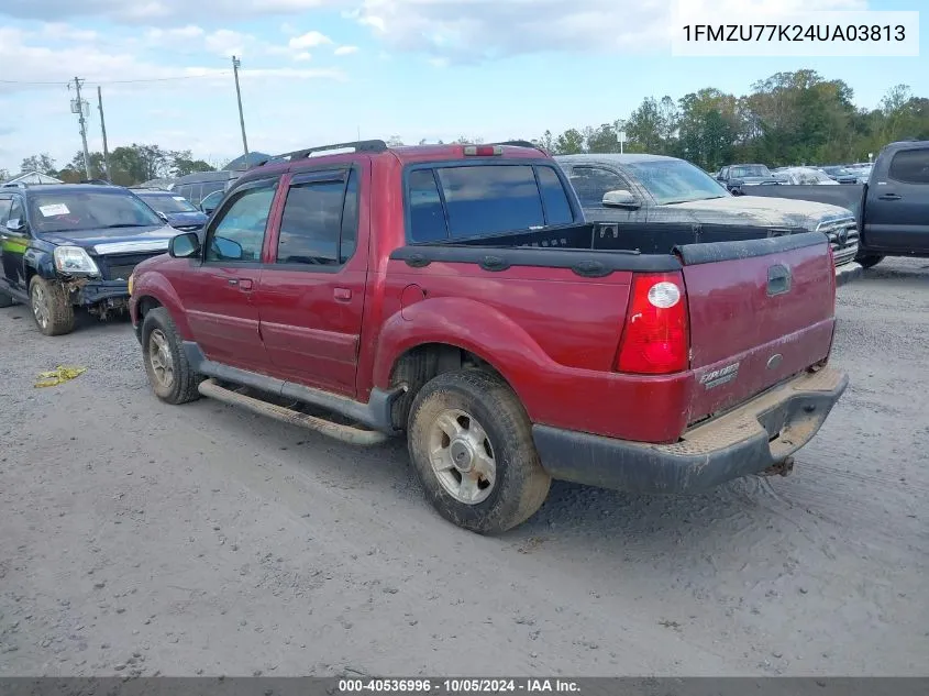 2004 Ford Explorer Sport Trac Adrenalin/Xls/Xlt VIN: 1FMZU77K24UA03813 Lot: 40536996