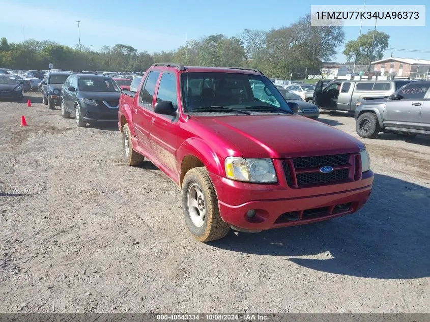 2004 Ford Explorer Sport Trac Adrenalin/Xls/Xlt VIN: 1FMZU77K34UA96373 Lot: 40543334