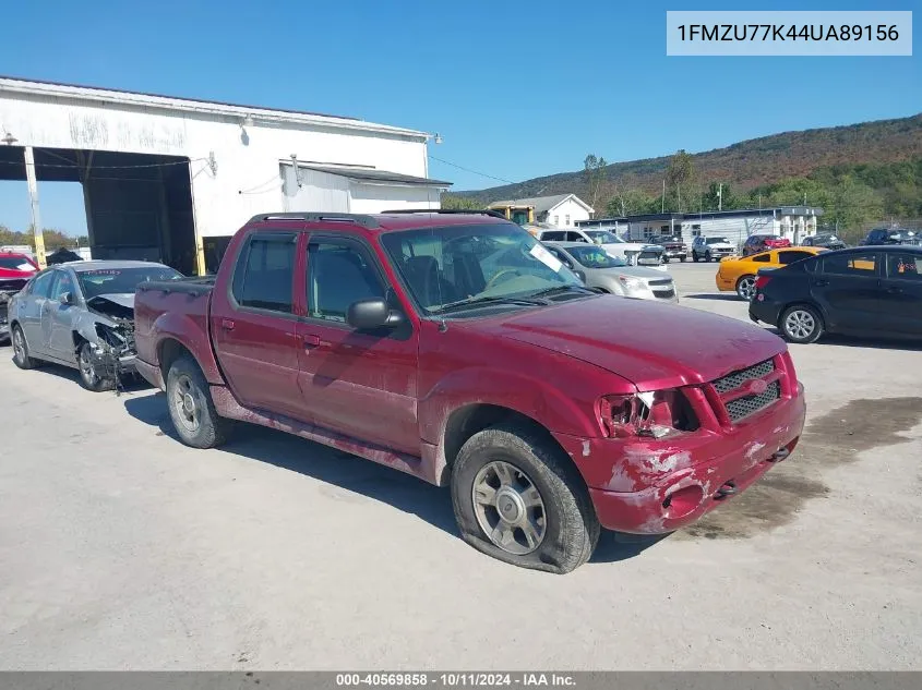 2004 Ford Explorer Sport Trac Adrenalin/Xls/Xlt VIN: 1FMZU77K44UA89156 Lot: 40569858