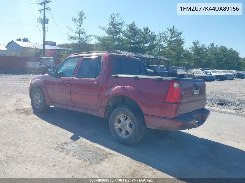 2004 Ford Explorer Sport Trac Adrenalin/Xls/Xlt VIN: 1FMZU77K44UA89156 Lot: 40569858