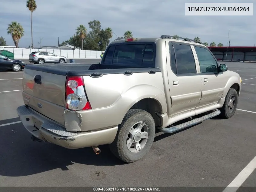 2004 Ford Explorer Sport Trac Adrenalin/Xls/Xlt VIN: 1FMZU77KX4UB64264 Lot: 40582176