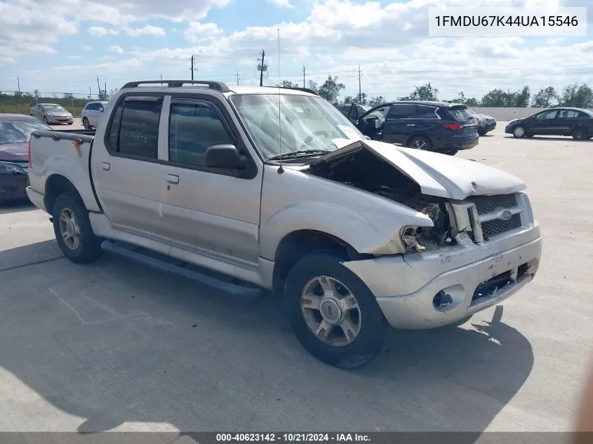 2004 Ford Explorer Sport Trac Adrenalin/Xls/Xlt VIN: 1FMDU67K44UA15546 Lot: 40623142