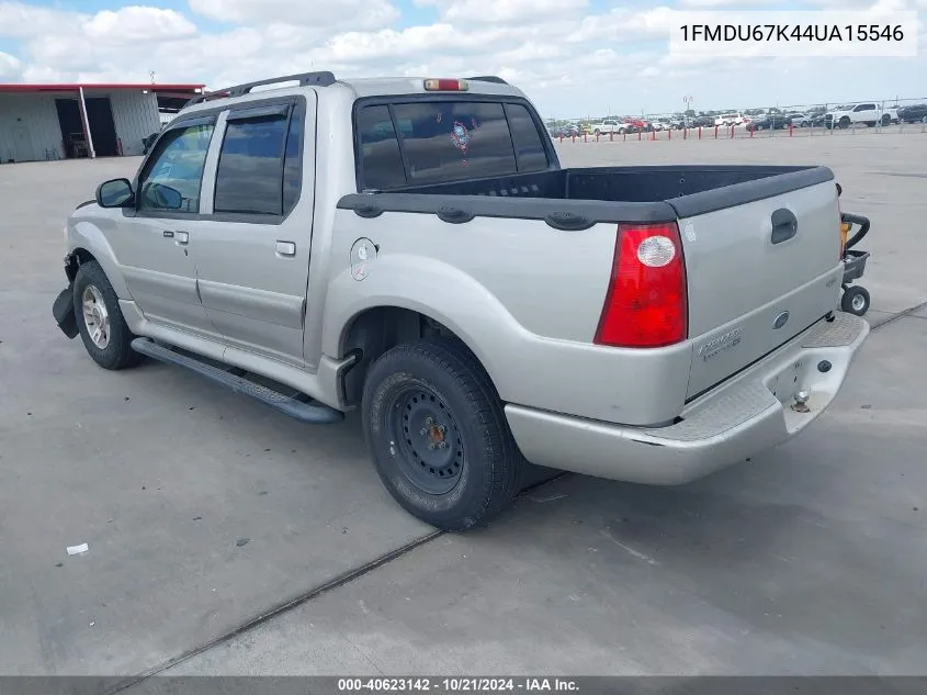 2004 Ford Explorer Sport Trac Adrenalin/Xls/Xlt VIN: 1FMDU67K44UA15546 Lot: 40623142