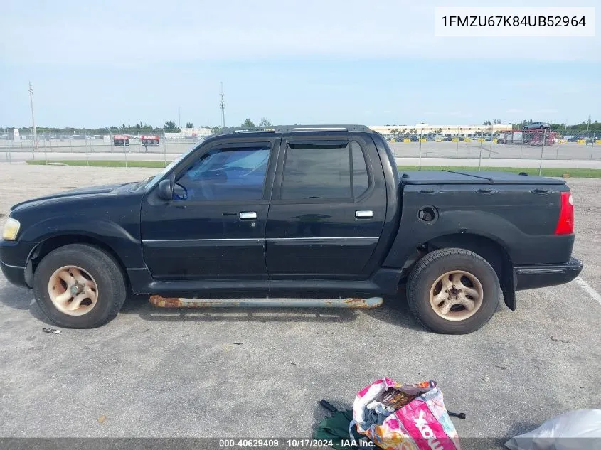 2004 Ford Explorer Sport Trac Adrenalin/Xls/Xlt VIN: 1FMZU67K84UB52964 Lot: 40629409