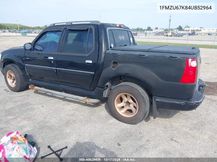 2004 Ford Explorer Sport Trac Adrenalin/Xls/Xlt VIN: 1FMZU67K84UB52964 Lot: 40629409