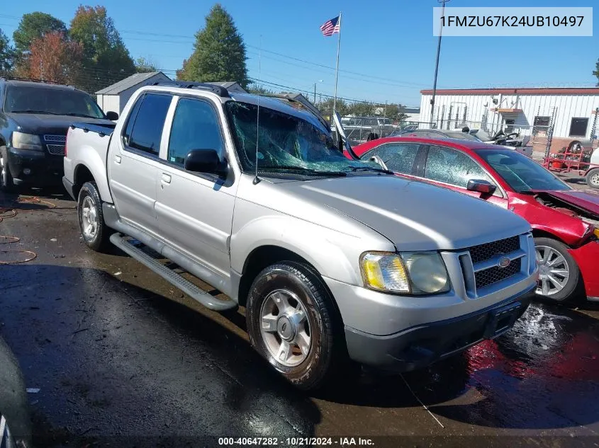 2004 Ford Explorer Sport Trac Adrenalin/Xls/Xlt VIN: 1FMZU67K24UB10497 Lot: 40647282