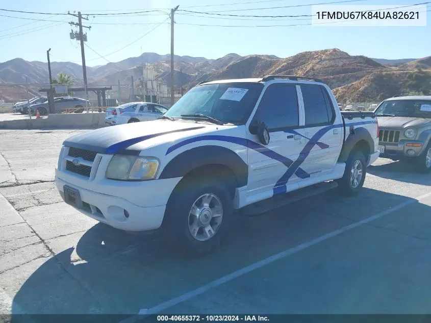 2004 Ford Explorer Sport Trac Adrenalin/Xls/Xlt VIN: 1FMDU67K84UA82621 Lot: 40655372